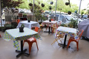 Rendezvous Restaurant's patio